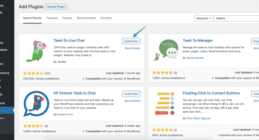 How to Integrate Live Chat System Tawk.to in WordPress Website